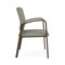 Lesro Newport Wide Guest Chair Metal Frame, Bronze, OH Eucalyptus Upholstery NP1201 - alternate 2